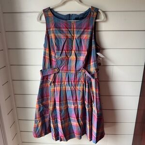 ModCloth Plaid Dress